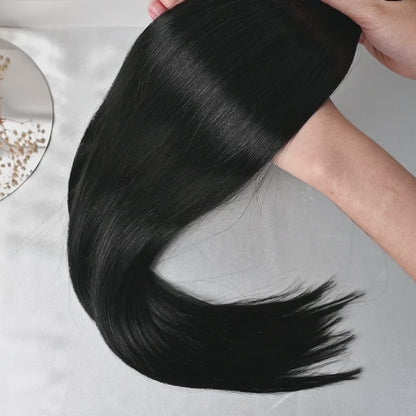 #EBONY - INVISIBLE CLIP EXTENSIONS - TIEFSCHWARZ ♡