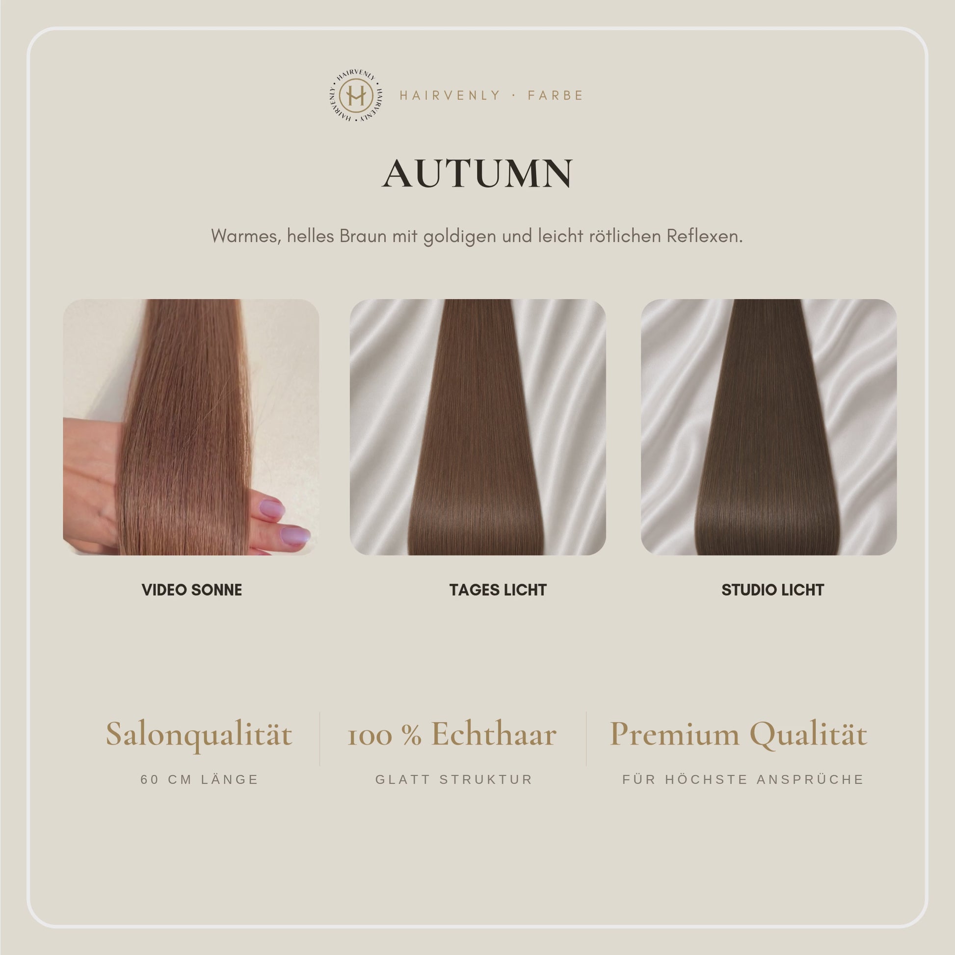 #AUTUMN STANDARD RUSSISCHE TAPE EXTENSIONS GLATT