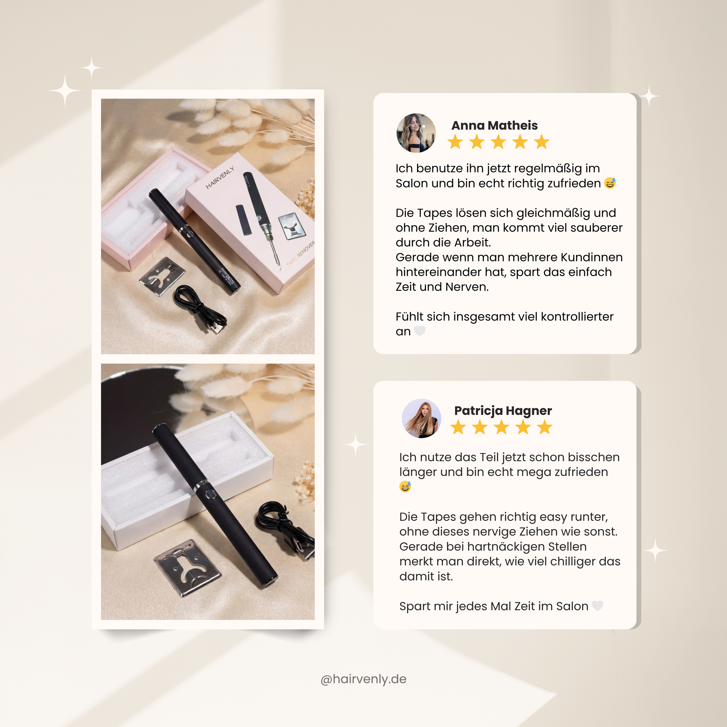 Tape Entferner Gerät für Extensions – elektrisch & professionell