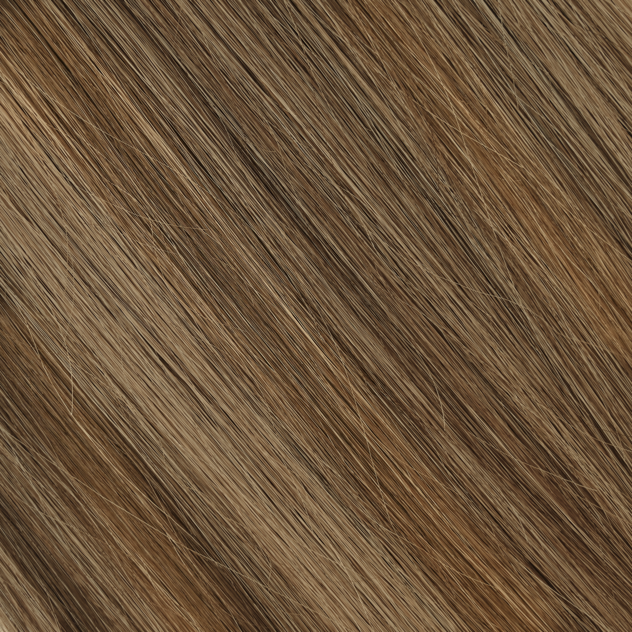 Toffee | Echthaar Tressen – Invisible Butterfly, glatt (RU)