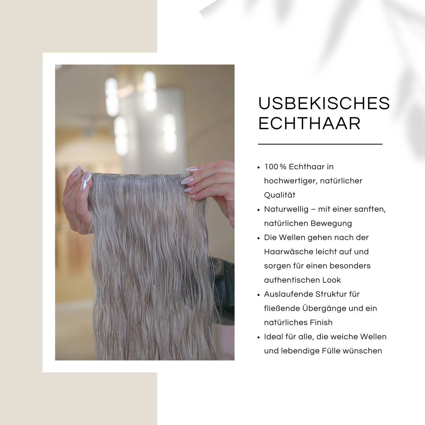 #GLOW GENIUS WEFT RUSSISCHES GLATTES HAAR  60CM ♡