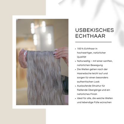 #GLOW GENIUS WEFT RUSSISCHES GLATTES HAAR  60CM ♡