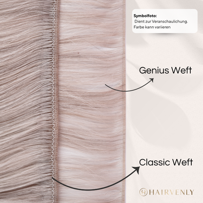 #10 HONIGBLONDE US WELLIGE TRESSEN CLASSIC ECHTHAAR  65CM ♡