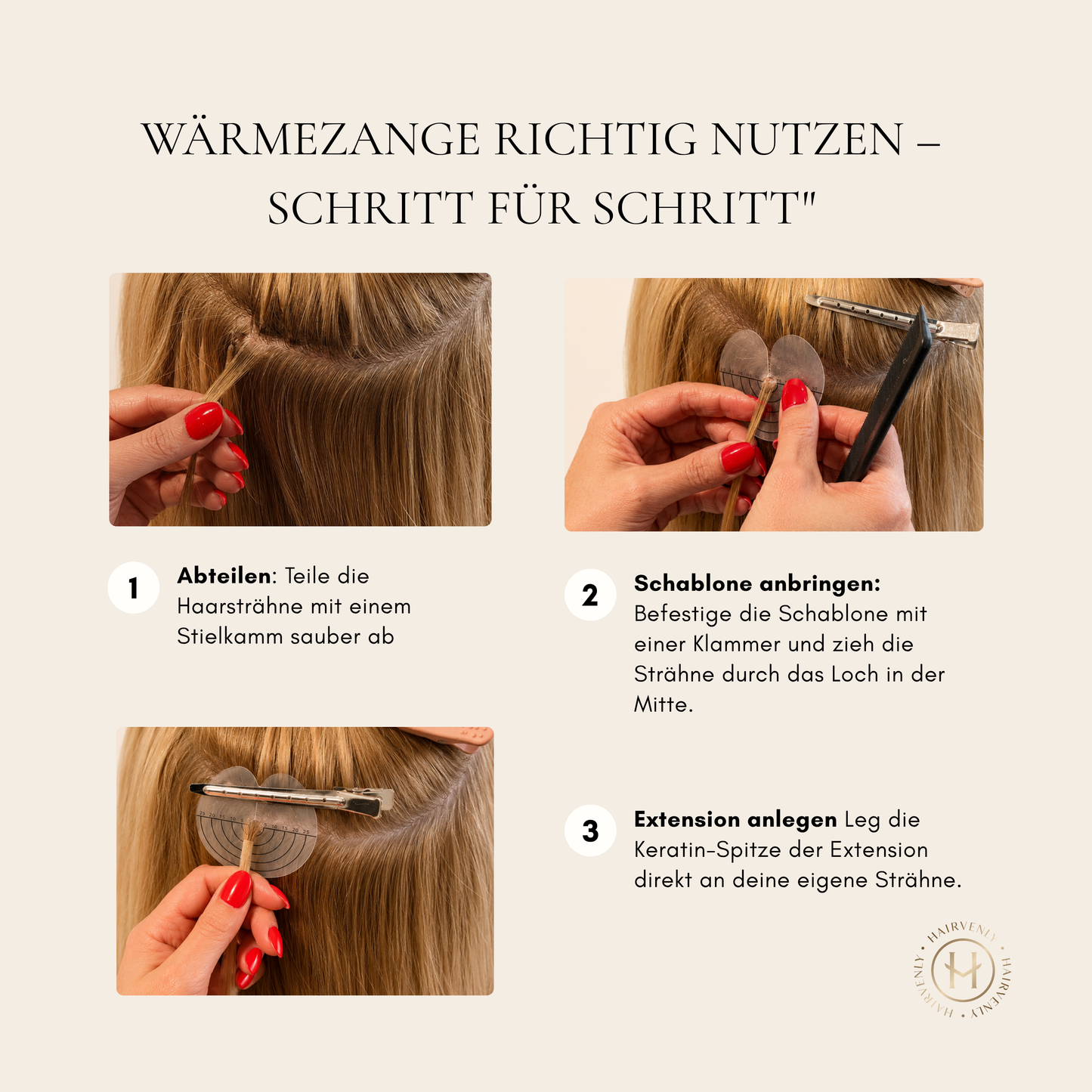 Wärmezange für Bonding Extensions