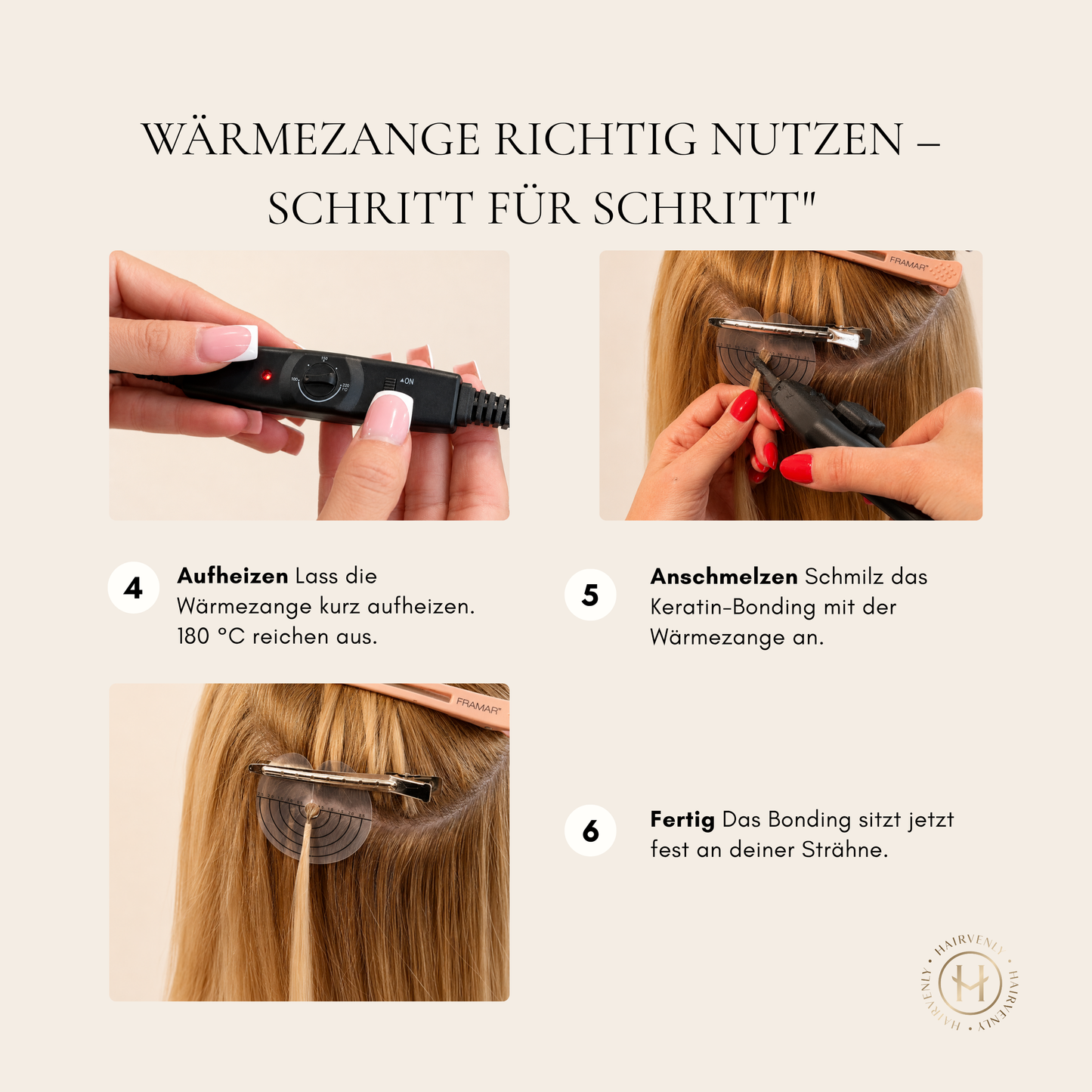 Wärmezange für Bonding Extensions