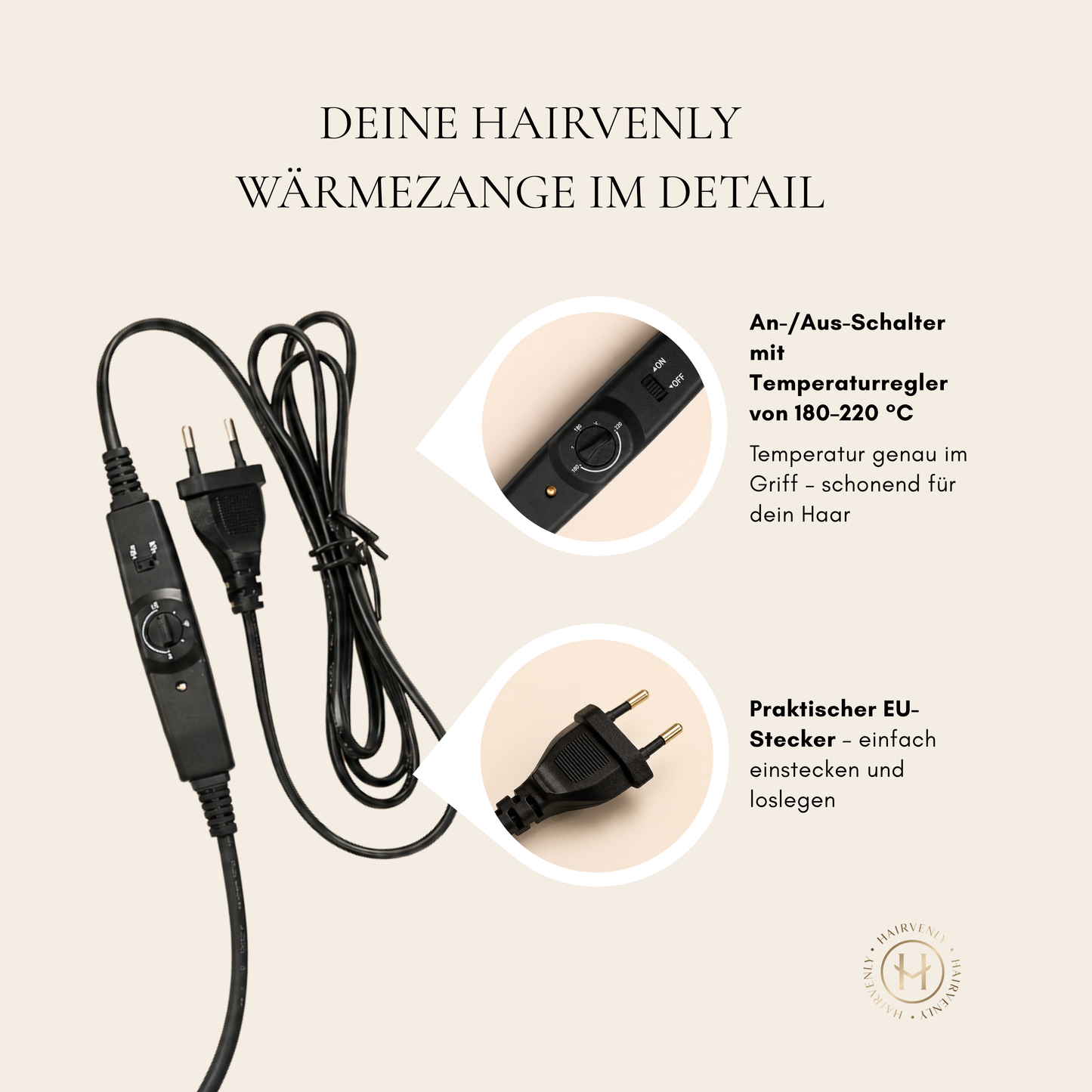 Wärmezange für Bonding Extensions